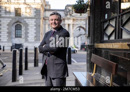 Jonathan Ashworth, Schattenstaatssekretär für Arbeit und Renten seit 2021. FOTO: JEFF GILBERT, 15. Dezember 2022, London, Großbritannien Stockfoto