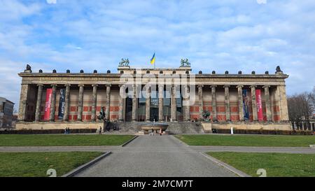 Altes Museum auf der Museumsinsel im historischen Zentrum von Berlin. Erbaut von 1825 bis 1830 auf Befehl von König Frederick William III Stockfoto