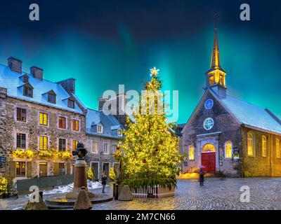 Old Quebec City, Quebec, Kanada Stockfoto
