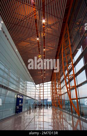 T3-Flughafen in Peking Stockfoto