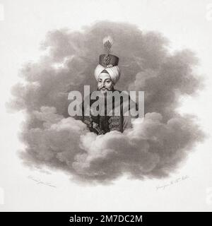 Selim III, 1761-1808. Sultan des Osmanischen Reiches von 1789 bis 1807. Stockfoto