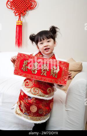 Kinder feiern festival Stockfoto