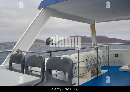 Äußere Farion vom Schiff aus gesehen Stockfoto