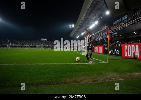 Pablo De Blasis vom FC Cartagena Look während des Spiels, FC Cartagena gegen Villarreal CF, Spiel Copa del Rey de España, 16. Runde, Stadion, Cartagena, Stockfoto