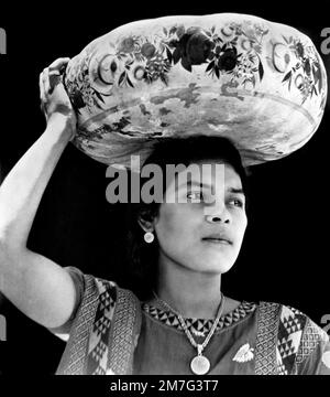 Frau von Tehuantepec von der amerikanischen Fotografin Tina Modotti (geb. Assunta Adelaide Luigia Modotti Mondini, 1896-1942), c. 1929 Stockfoto