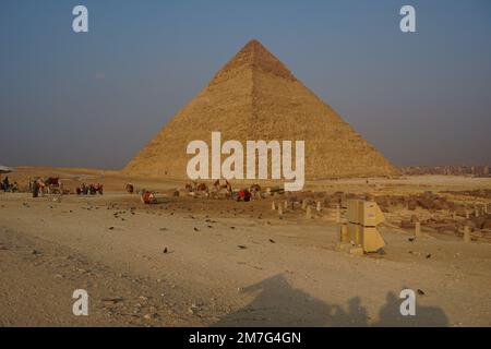 Ägypten Blick Auf Die Piramyds Stockfoto