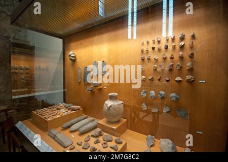 Archäologisches Museum von Carmo, ehemaliges Kloster von Carmo (Convento do Carmo), schwer beschädigt durch ein Erdbeben im Jahr 1755, Lissabon, Portugal Stockfoto