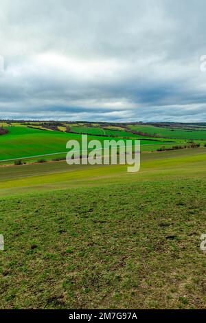 Kurze Wanderung um die wunderschöne drei Gleichen im Thüringer Becken - drei Gleichen - Deutschland Stockfoto