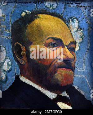 Portrait du père Tanguy - Portrait of Father Tanguy 1892 von Emile Bernard 1868 - 1941 Frankreich Französisch Stockfoto