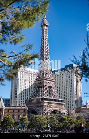 Las Vegas im Dezember Stockfoto