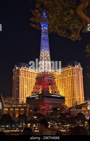 Las Vegas im Dezember Stockfoto