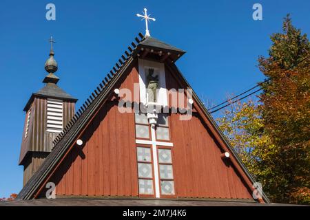 Japan, Honshu, Präfektur Nagano, Karuizawa, Katholische Kirche St. Paul Stockfoto