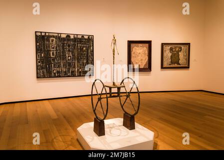 Alberto Giacometti: The Chariot, 1950, National Gallery of Art - East Building, Washington, D.C., USA Stockfoto