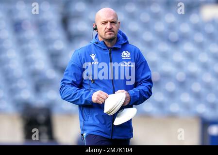 Dateifoto vom 04.-11-2022 von Schottland Cheftrainer Gregor Townsend, der glaubt, dass vier Testspiele in diesem Sommer ein „unschätzbares Erlebnis“ in Vorbereitung auf die Rugby-Weltmeisterschaft 2023 bieten werden. Ausgabedatum: Dienstag, 10. Januar 2022. Stockfoto