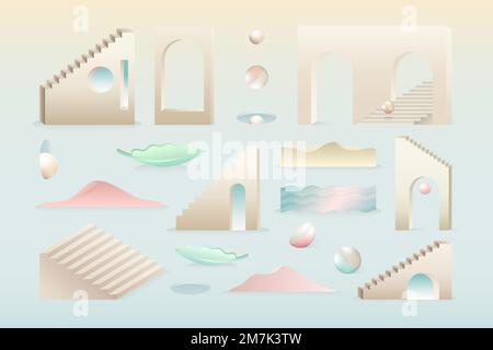 Bunte moderne abstrakte Kunst Vektor Stock Vektor