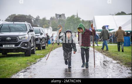 Bilder des Kelso Rame Sales 2022. Springwood Park, Border Union Showground, Kelso, Scottish Borders, Schottland, UK. Stellen Sie Sich Phil Wilkinson/Alam Vor Stockfoto