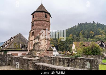 Europa, Deutschland, Süddeutschland, Baden-Württemberg, Schwarzwald, Hirsau, Hirsau-Kloster Stockfoto