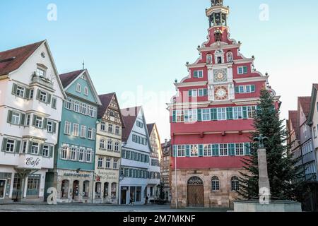Europa, Deutschland, Süddeutschland, Baden-Württemberg, Esslingen, Altes Rathaus in Esslingen Stockfoto
