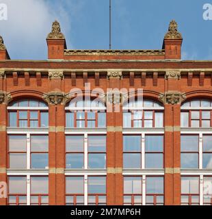 Worthington Square Apartments, ursprünglich das George Worthington Company Building von 1882, entworfen von Cudell und Richardson. Stockfoto