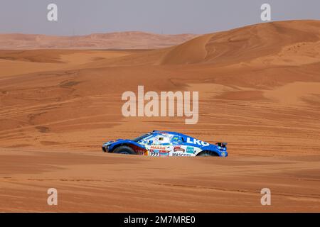 227 CORONEL Tim (nld), CORONEL Tom (nld), Coronel Dakar Team, Century, Auto, Aktion während der Phase 9 der Dakar 2023 zwischen Riad und Haradh am 10. Januar 2023 in Haradh, Saudi-Arabien - Photo Florent Gooden / DPPI Stockfoto