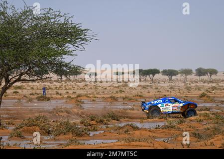 227 CORONEL Tim (nld), CORONEL Tom (nld), Coronel Dakar Team, Century, Auto, Aktion während der Phase 9 der Dakar 2023 zwischen Riad und Haradh am 10. Januar 2023 in Haradh, Saudi-Arabien - Foto Eric Vargiolu / DPPI Stockfoto