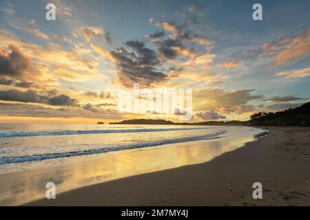 Playa Carillo, Peninsula de Nicoya, Guanacaste, Costa Rica, Mittelamerika Stockfoto