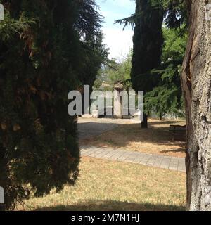 Pieve di Trebbio - Kirche Trebbio Stockfoto