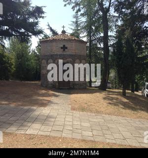 Pieve di Trebbio - Kirche Trebbio Stockfoto