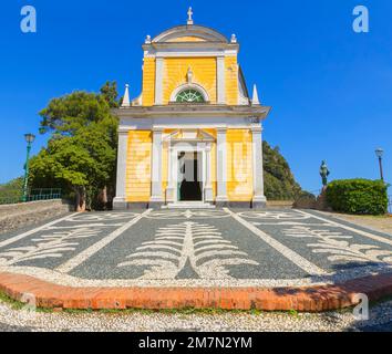 Chiesa di San Giorgio, Portofino, Ligurien, Italien Stockfoto