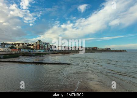 Blick auf die Küste von Margate Stockfoto