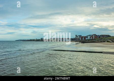 Blick auf die Küste von Margate Stockfoto