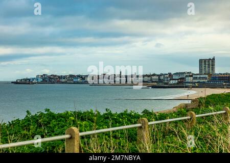 Blick auf die Küste von Margate Stockfoto