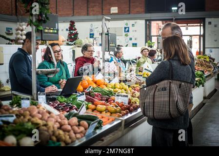 Lebensmittelmarkt, Algarve, portugal Stockfoto