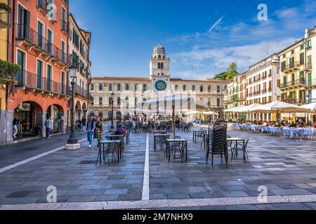 Piazza dei Signori, Padua, Venetien, Italien Stockfoto