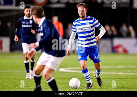 DEN HAAG, NIEDERLANDE - JANUAR 10: Siem de Jong von De Graafschap während des Spiels der niederländischen TOTO KNVB Cup Runde 2 zwischen HV & CV Quick und De Graafschap im Sportpark Nieuw Hanenburg am 10. Januar 2023 in Den Haag, Niederlande (Foto von Kees Kuijt/Orange Pictures) Stockfoto