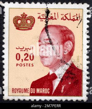 ROYAUME DU MAROC. POSTES 1981. 0,20 Stockfoto
