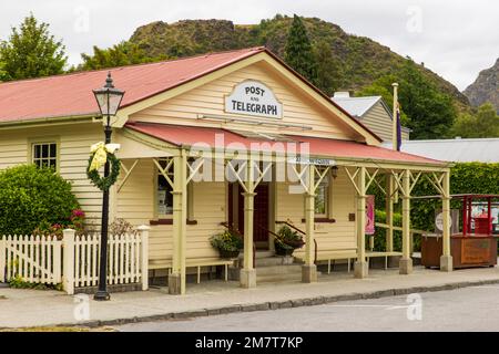 Postamt, Buckingham Street, Arrowtown, Neuseeland, Dienstag, 27. Dezember 2022. Stockfoto