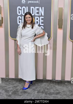 Beverly Hills, Usa. 10. Januar 2023. Lindsey Collins kommt am Dienstag, den 10. Januar 2023, für die 80. jährlichen Golden Globe Awards im Beverly Hilton in Beverly Hills, Kalifornien. Foto: Jim Ruymen/UPI Credit: UPI/Alamy Live News Stockfoto