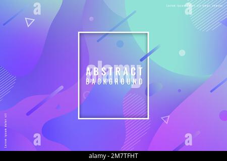 Vektor mit abstraktem, nahtlos gemustertem Hintergrund in Violett Stock Vektor