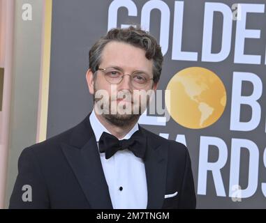 Beverly Hills, Usa. 10. Januar 2023. Nick Paley kommt am Dienstag, den 10. Januar 2023 für die 80. jährlichen Golden Globe Awards im Beverly Hilton in Beverly Hills, Kalifornien, an. Foto: Jim Ruymen/UPI Credit: UPI/Alamy Live News Stockfoto