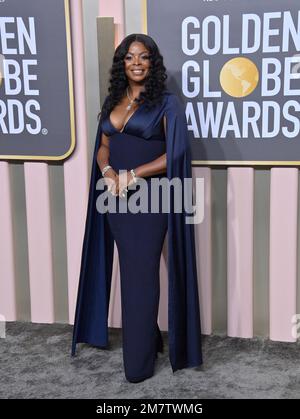Beverly Hills, Usa. 10. Januar 2023. Janelle James kommt am Dienstag, den 10. Januar 2023, für die 80. jährlichen Golden Globe Awards im Beverly Hilton in Beverly Hills, Kalifornien. Foto: Jim Ruymen/UPI Credit: UPI/Alamy Live News Stockfoto