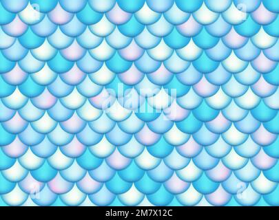 Fischschuppen Textur. Fischhaut. Vektordarstellung. Eps 10. Stock Vektor
