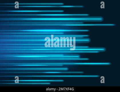 Hochgeschwindigkeitsbewegung. Hightech-Technologie-Hintergrund. Vektordarstellung. Eps 10. Stock Vektor