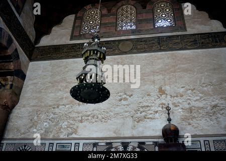 Die Sultan Al-Nasir Muhammad ibn Qalawun Moschee, eine Moschee aus dem frühen 14. Jahrhundert an der Zitadelle in Kairo, Ägypten, erbaut vom Mamluk Sultan Al-Nasr Muhamm Stockfoto