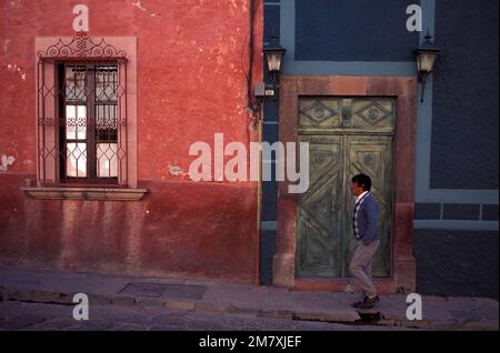 Mexiko, Guanajuato, San Miguel de Allende, Stockfoto
