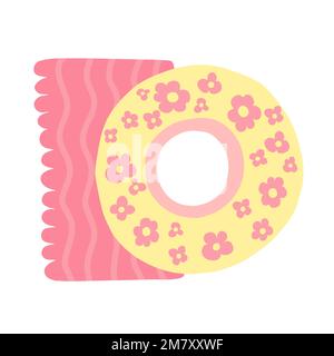 Darstellung von Terminen am Vektortisch Stock Vektor