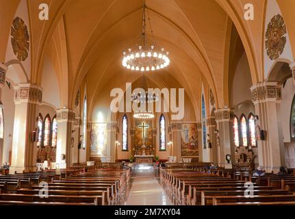 Steinkathedrale, Canela, Brasilien Stockfoto