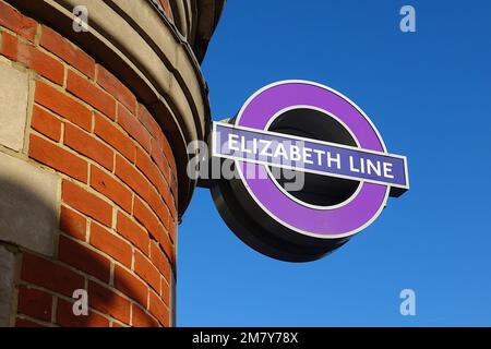 Forest Gate, London, Großbritannien. 11. Januar 2023. Die Gentrifizierung der Forest Gate High Street und der umliegenden Gebiete setzt sich rasant fort, ein langfristiges Projekt, das mit der Umwandlung des Bahnhofs in eine Station der Elizabeth-Linie begann. Das ist Teil des "Newham Borough council High Streets Programme". Foto: Paul Lawrenson/Alamy Live News Stockfoto