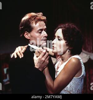 Roulette, Fernsehfilm, Deutschland 1977, Regie: Franz Peter Wirth, Darsteller: Gerd Böckmann, Eleonore Weisgerber Stockfoto