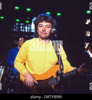 Rockpop, Konzert- und Live-Musik-Sendereihe, Deutschland 1977 - 1982, Sendung vom 1. Juni 1981, live auf der Bühne: Climax Blues Band, britische Bluesrock Band mit Gitarrist und Sänger Pete Haycock Stockfoto